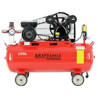 Маслен компресор KraftDele KD1472/ 2.8 kW / 3.8 к.с.