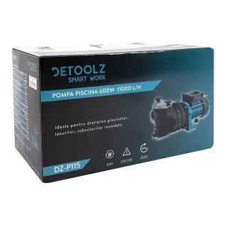 Помпа за басейн Detoolz DZ-P115/ 600 W Помпа за басейн Detoolz DZ-P115/ 600 W