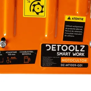 Бензинова мотофреза Detoolz DZ-MT1009-G01/ 8,5 к.с.