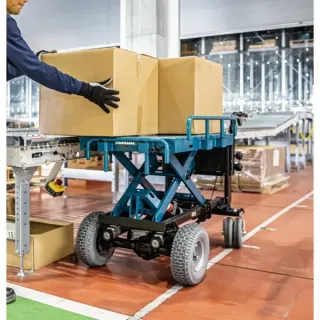 Комплект акумулаторна количка + батерии и зарядно в куфар Makita DCU601Z/ 18+18V/ 4x5Ah