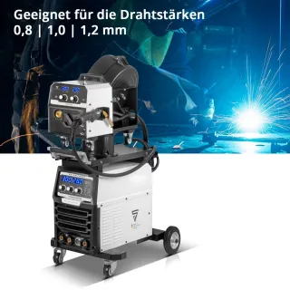 Заваръчен апарат STAHLWERK MIG MAG 300 Pro/ 400V/ 300A Заваръчен апарат STAHLWERK MIG MAG 300 Pro/ 400V/ 300A