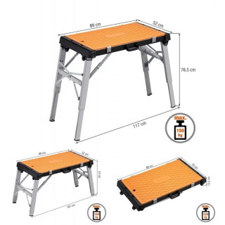 Преносима работна маса 4 в 1 Meister