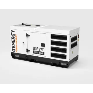 Авариен дизелов генератор Genergy GDS27T/ 27kVA/ 400V/ 113 л