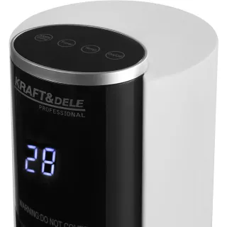 Вентилаторна печка с дистанционно KraftDele KD11788/ 2kW/ с термостат/ LED дисплей