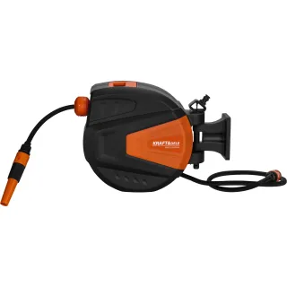Автоматична стенна макара с маркуч KraftDele KD2150/ 10 м + 1 м Автоматична стенна макара с маркуч KraftDele KD2150/ 10 м + 1 м