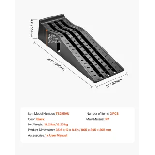 Автомобилни рампи VEVOR TS295AU/ 2 бр. 5897 кг