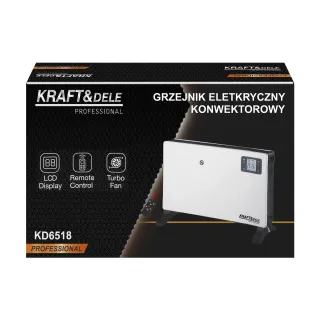 Електрически конвектор KraftDele KD6518/ 2300W/ LCD дисплей/ дистанционно