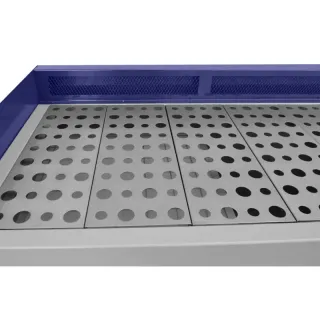 Маса за шлайфане на метал с екстракция CORMAK DT1500M/ 2 x 0,75 kW