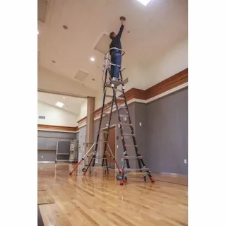 Стълба с предпазен кош Little Giant Compact Safety Cage 6-10/ 183-305 см Стълба с предпазен кош Little Giant Compact Safety Cage 6-10/ 183-305 см