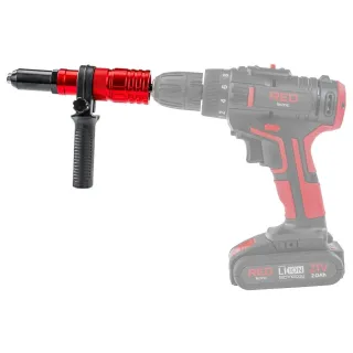 Адаптер за нитове за нитови гайки RED TECHNIC RTNIA0123 Адаптер за нитове за нитови гайки RED TECHNIC RTNIA0123