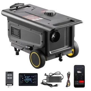 Преносим дизелов калорифер с дистанционно VEVOR ZM8008/ 8kW/ DC 12V/24V/ 5 л