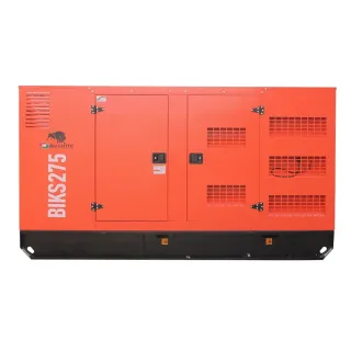 Авариен дизелов звукоизолиран генератор за ток Bisonte BIKS275 + ATS/ AVR/ 400V/ 220kW