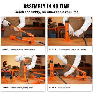 Комплект за ремонт на автомобилни каросерии VEVOR Porta Power/ 4 т Комплект за ремонт на автомобилни каросерии VEVOR Porta Power/ 4 т