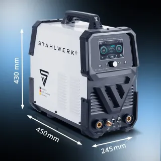 Mногофункционален TIG заваръчен апарат STAHLWERK AC/DC 200 Pulse Pro Touch/ 200A Mногофункционален TIG заваръчен апарат STAHLWERK AC/DC 200 Pulse Pro Touch/ 200A