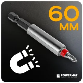 Комплект битове и удължител Powermat PM-ZB-21ZN/ 21бр. Комплект битове и удължител Powermat PM-ZB-21ZN/ 21бр.