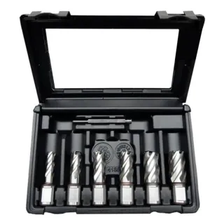 Комплект фрезери за метал ядков за магнитна бормашина Jepson Weldon 19/ 7 части