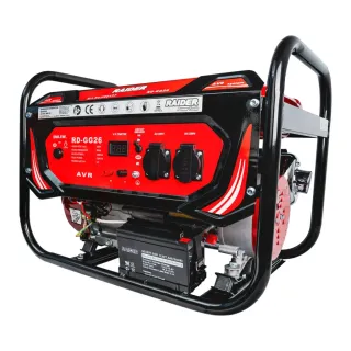 Бензинов генератор за ток Raider RD-GG26/ 2.8 kW/ 12 л Бензинов генератор за ток Raider RD-GG26/ 2.8 kW/ 12 л