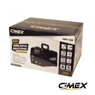 Телоподаващ апарат без газ 3 в 1 CIMEX MIG-120/ 120A
