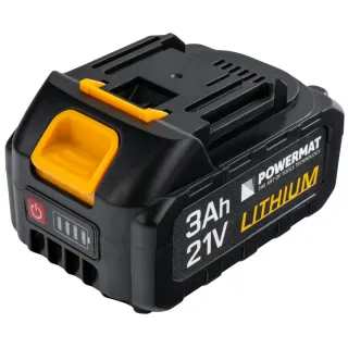 Акумулаторен гайковерт Powermat PM-AKU-21V-3M/ 21V/ 2x3Ah