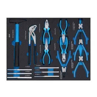 Количка с инструменти KraftDele KD1069/ 309 бр.