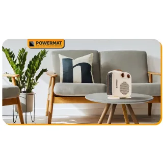 Електрически отоплител Powermat PM-TWE-2000D/ 2kW/ с термостат 