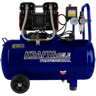Безмаслен компресор KraftDele KD4052/ 1500W/ 230V/ 50л