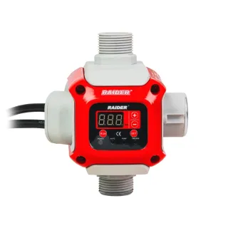 Електронен пресостат с регулируем манометър RAIDER RD-EPC08/ 2.2 kW