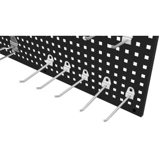 Метален перфориран панел за инструменти KraftDele KD11897/ 112 х 45 см