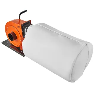 Мобилен прахоуловител за прах и стърготини VEVOR DC100M/ 750W/ 80 л