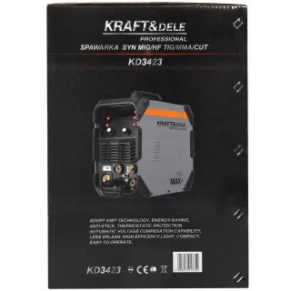 Комбиниран инверторен телоподаващ апарат 5 в 1 KraftDele KD3423/ 255A