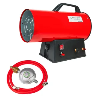 Газов калорифер Raider RD-GH10/ 10 kW/ с маркуч и редуцир вентил