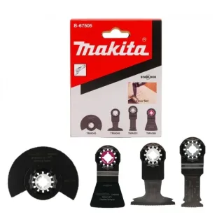 Комплект ножове за мултифункционален инструмент Makita TM Starlock B-67505/ 4 бр.
