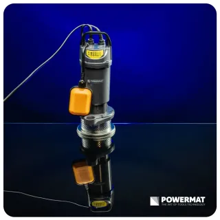 Потопяема помпа с поплавък за чиста и мръсна вода Powermat PM-PDWB-550TP/ 550W Потопяема помпа с поплавък за чиста и мръсна вода Powermat PM-PDWB-550TP/ 550W