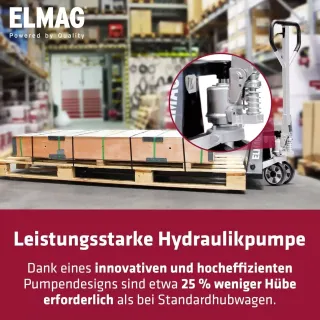 Палетна количка ELMAG 33302/ 2 т