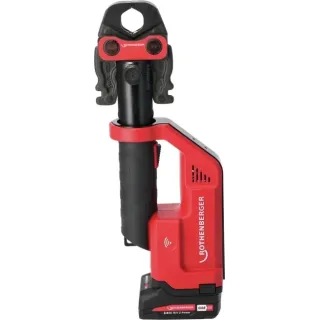 Акумулаторна преса за кримпване на пресфитинги ROTHENBERGER ROMAX Compact III/ 18V/ 2Ah Акумулаторна преса за кримпване на пресфитинги ROTHENBERGER ROMAX Compact III/ 18V/ 2Ah