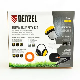 Комплект бензинов тример и защитен комплект DENZEL DT-52 + 963817/ 2hp