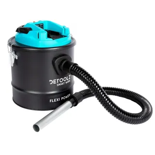 Акумулаторна прахосмукачка за пепел Detoolz DZ-FX1014-G01/ 20V/ 12л