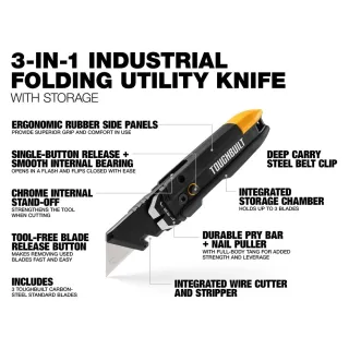 Универсален нож TOUGHBUILT  TB-H4-12-IST