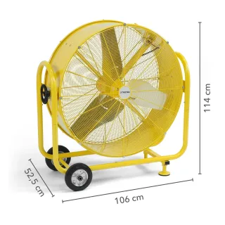 Индустриален барабанен вентилатор TROTEC TTW 25000 S/ 650W