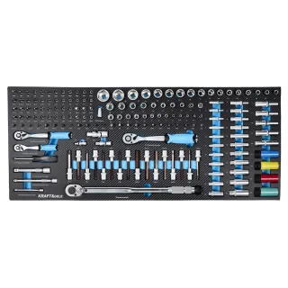 Количка с инструменти KraftDele KD1062/ 501 части