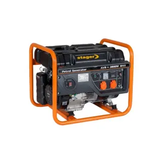 Монофазен бензинов генератор Stager GG 4600