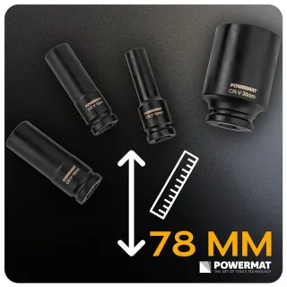 Комплект ударни вложки HEX Powermat PM-ZNU-1038T/ 20 бр.