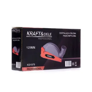 Прахоуловител за ъглошлайф KraftDele KD1979/ 125 мм