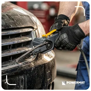 Пневматичен лентов шлайф Powermat PM-PST-330T/10x330 мм