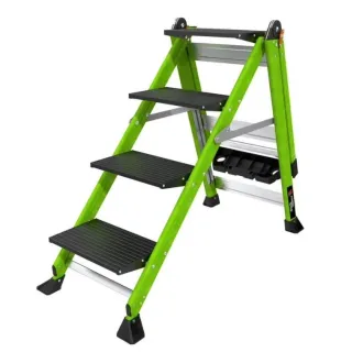 Професионална стълба Little Giant Jumbo Step 1x4 Fiberglass/ 89 см