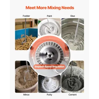 Бормашина/бъркалка VEVOR 8116/ 1100W Бормашина/бъркалка VEVOR 8116/ 1100W