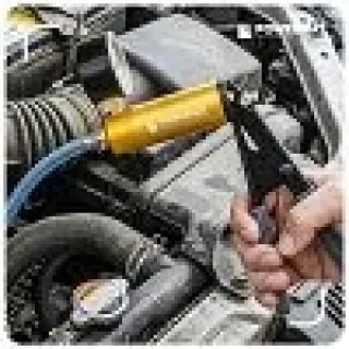 Комплект вакуумна помпа за обезвъздушаване на спирачки Powermat PM-PPC-120T