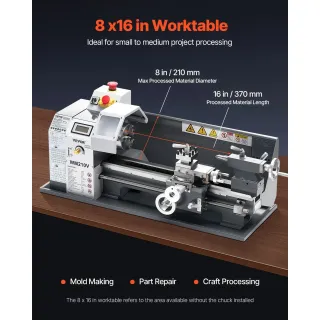 Струг за метал VEVOR WM210V/ 550W