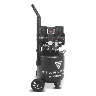 Компресор за въздух STAHLWERK ST-308V Pro/ 1.45 kW/ 30л Компресор за въздух STAHLWERK ST-308V Pro/ 1.45 kW/ 30л