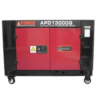 Звукоизолиран дизелов генератор SENCI AiPower APD13000Q/ 11kW